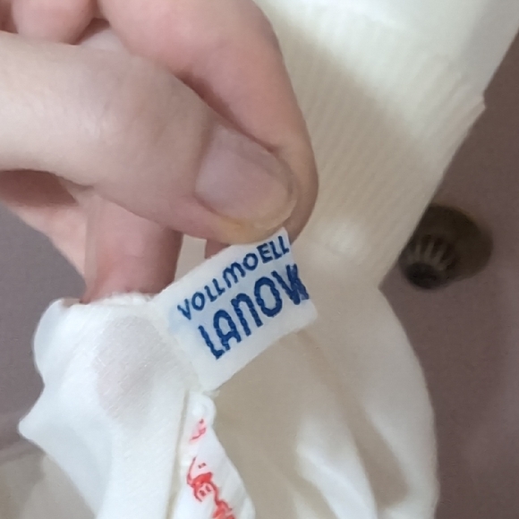 Ivory Slip Dress with Delicate Lace Trim - Picture 2 of 7